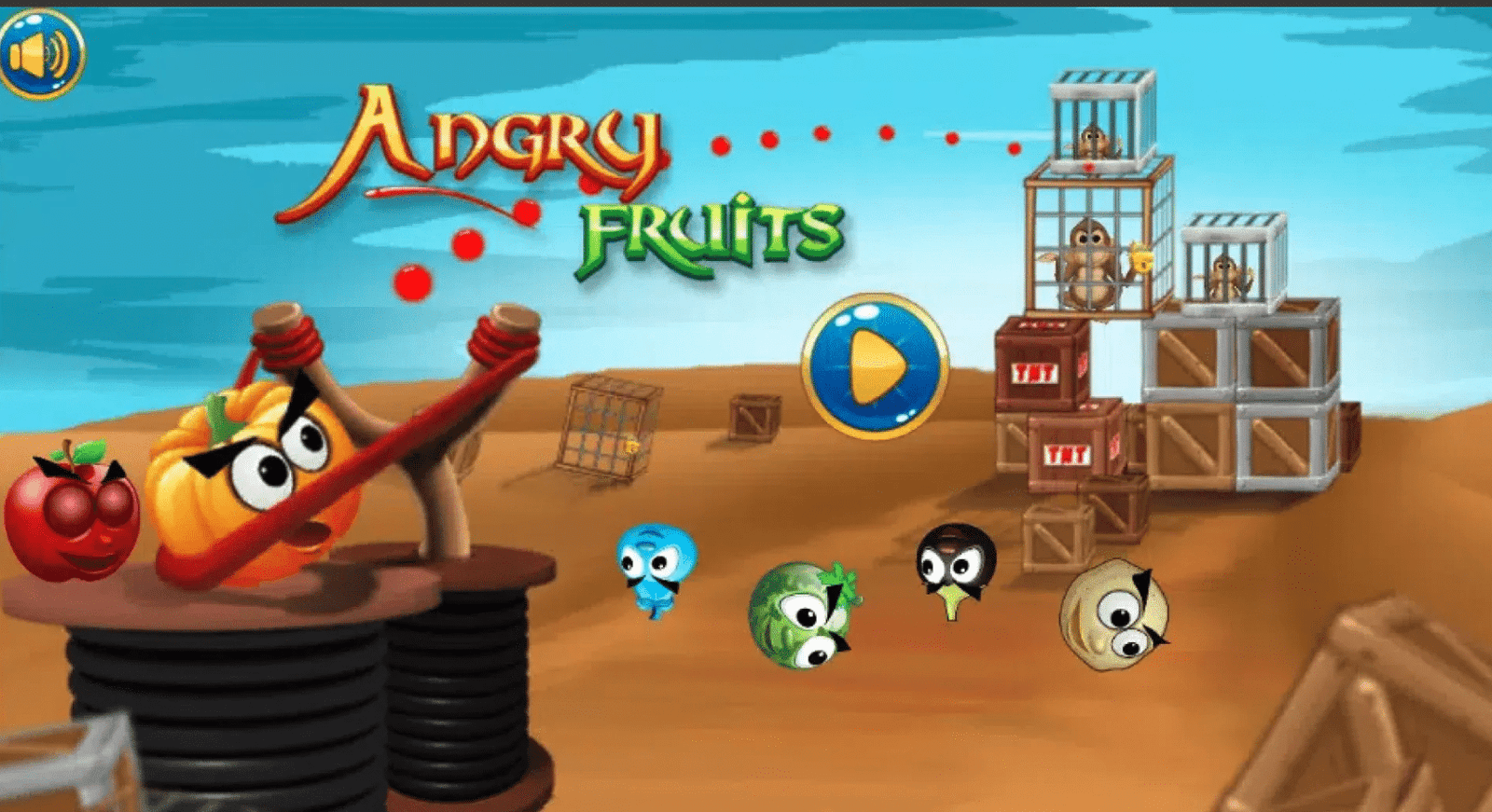 Angry Fruits – Slingshot Adventure Game source code