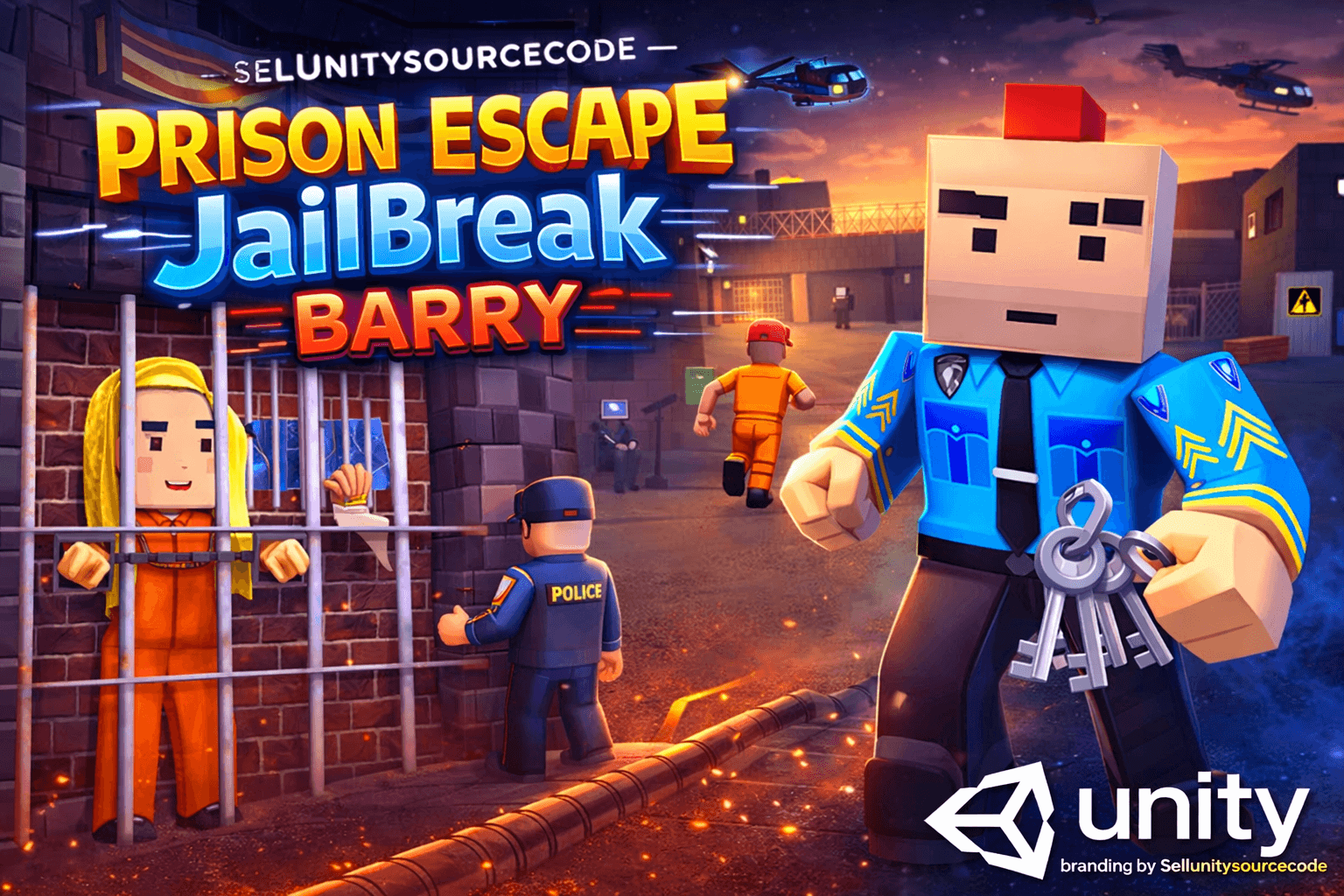 Prison Escape JailBreak Barry source code